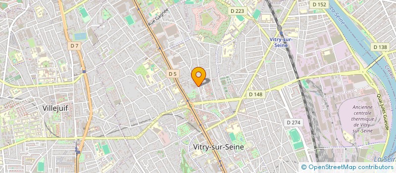 localisation de l'entreprise NEW DESIGN  VITRY-SUR-SEINE