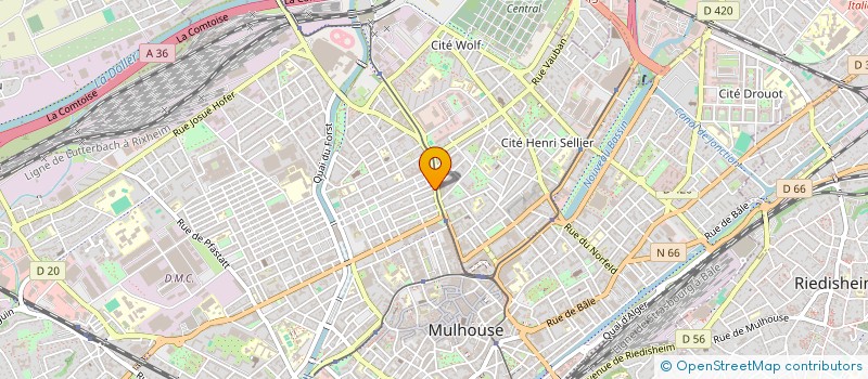 localisation de l'entreprise NEW DIAM'S  MULHOUSE