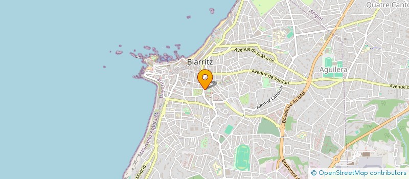 localisation de l'entreprise NEW DS à BIARRITZ