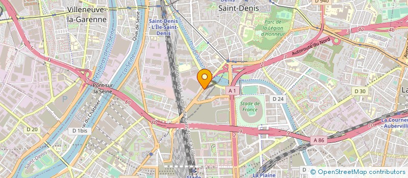 localisation de l'entreprise NEW DYL à SAINT-DENIS