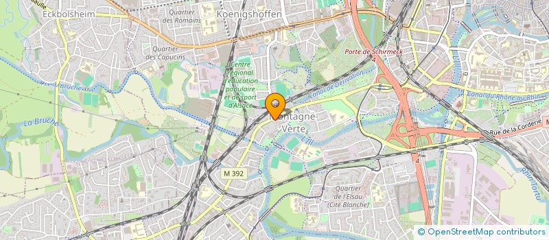 localisation de l'entreprise NEW ELEC à STRASBOURG