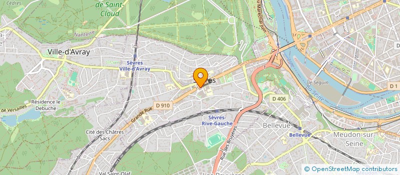 localisation de l'entreprise NEW ENGENIERIE FINANCE à SEVRES