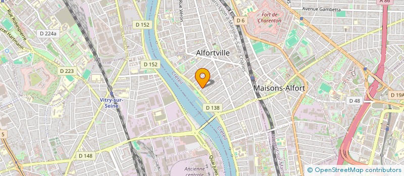 localisation de l'entreprise NEW-ENSEIGNES à ALFORTVILLE