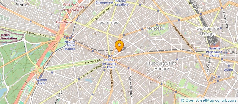 localisation de l'entreprise NEW ERA  COURBEVOIE