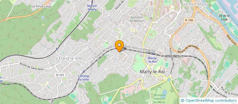 localisation de l'entreprise NEW ERCIL  MARLY-LE-ROI