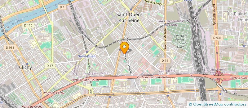 localisation de l'entreprise NEW EURO  SAINT-OUEN-SUR-SEINE