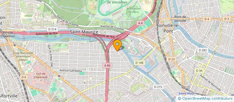 localisation de l'entreprise NEW EUROPEENNE DENTAL à MAISONS-ALFORT