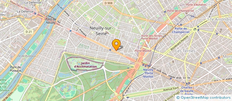 localisation de l'entreprise NEW EVENT à NEUILLY-SUR-SEINE