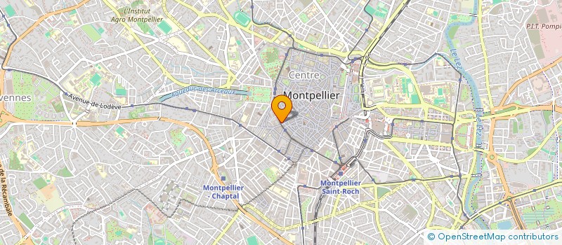 localisation de l'entreprise NEW EXEL S SARL à MONTPELLIER