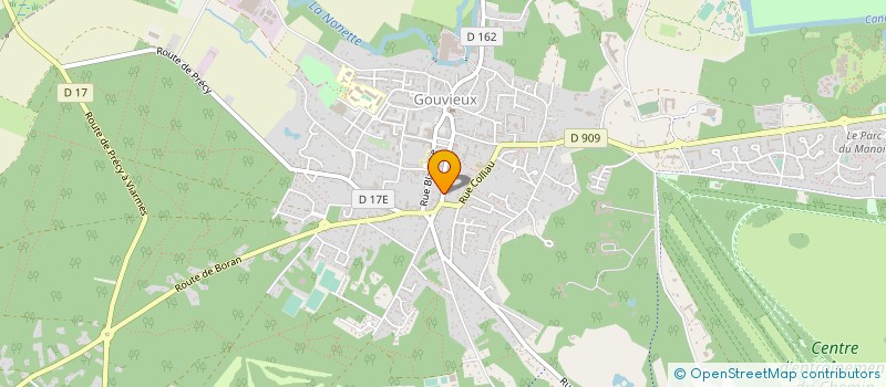 localisation de l'entreprise NEW EXPORT WORLD  GOUVIEUX