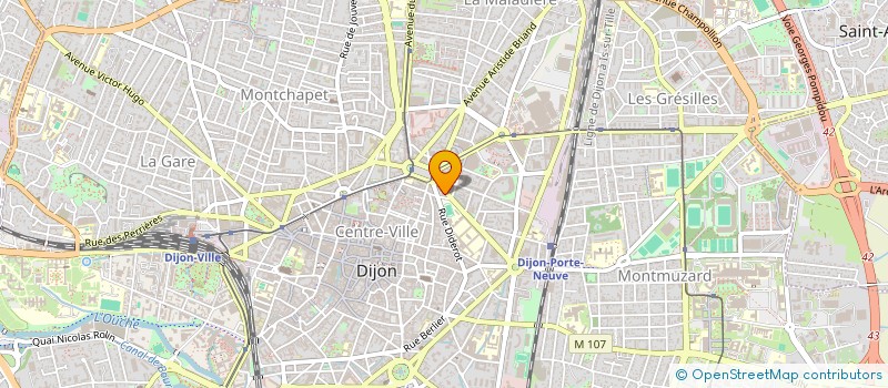 localisation de l'entreprise NEW FAMILY à DIJON