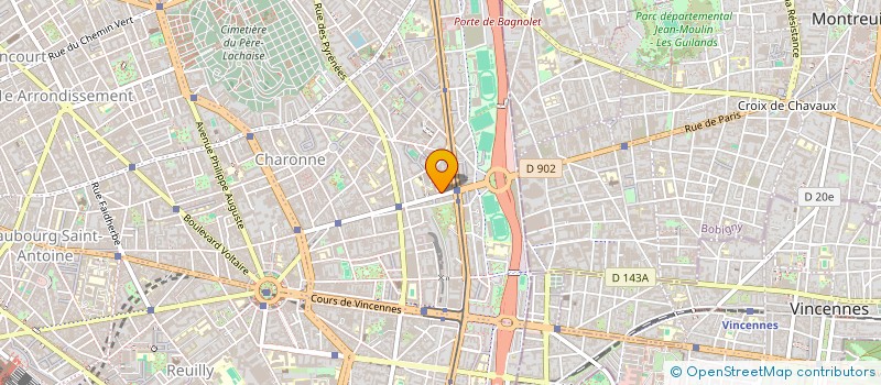 localisation de l'entreprise NEW FASHION SPORT  PARIS