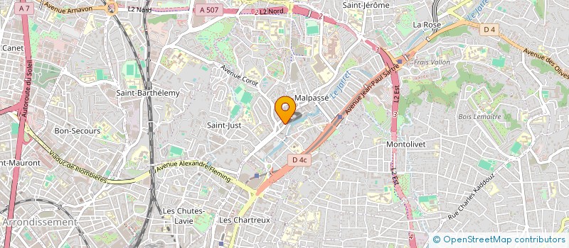 localisation de l'entreprise NEW FCT à MARSEILLE
