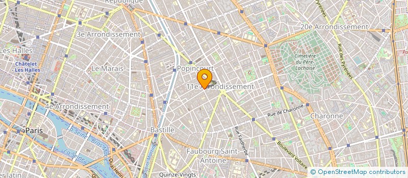 localisation de l'entreprise NEW FEELING  PARIS