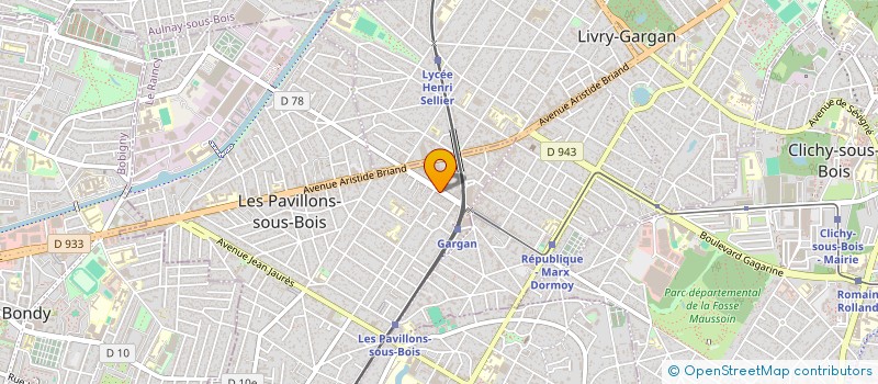 localisation de l'entreprise NEW FESTIL  LES PAVILLONS-SOUS-BOIS