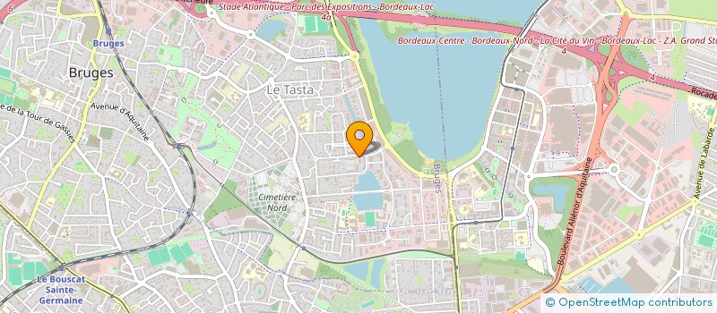 localisation de l'entreprise NEW FIGHT GENERATION (N.F.G). à BRUGES