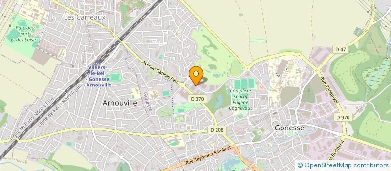 localisation de l'entreprise NEW FLASH  GONESSE