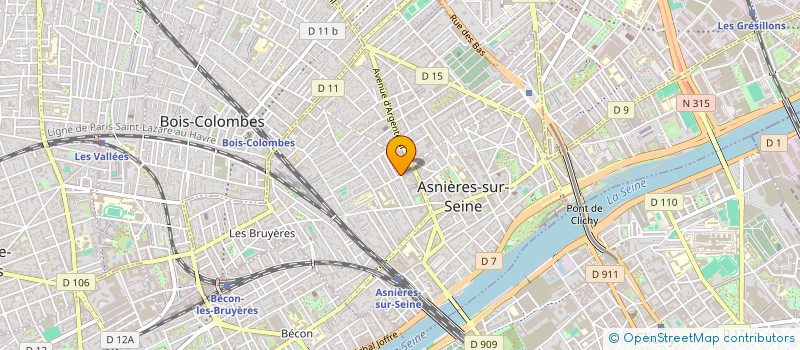 localisation de l'entreprise NEW FLESH  ASNIERES-SUR-SEINE