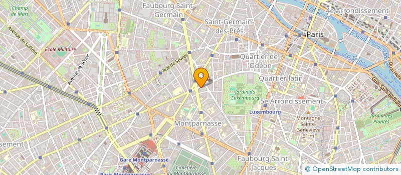 localisation de l'entreprise NEW FLORISSANT  PARIS