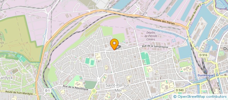 localisation de l'entreprise NEW FOOD à DUNKERQUE