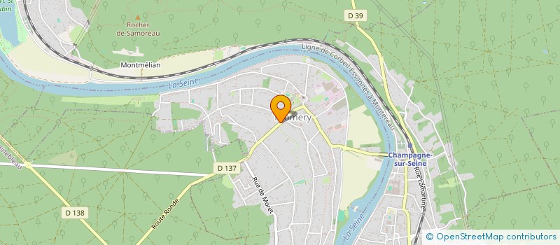 localisation de l'entreprise NEW FOREST TWO  THOMERY