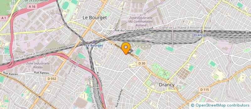localisation de l'entreprise NEW FRET à DRANCY