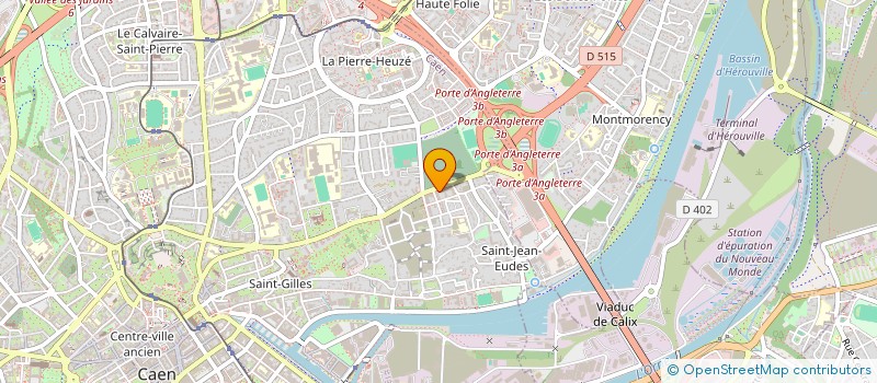 localisation de l'entreprise NEW GABEST à CAEN