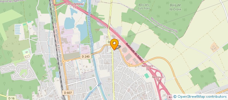 localisation de l'entreprise NEW GARDEN  SERRIS