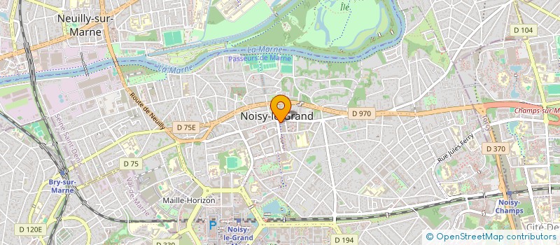 localisation de l'entreprise NEW GENERATION CONTRACTOR à NOISY-LE-GRAND