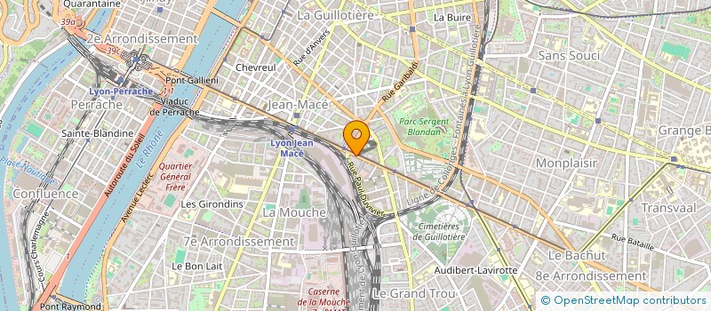 localisation de l'entreprise NEW GENERATION GUIDE à LYON