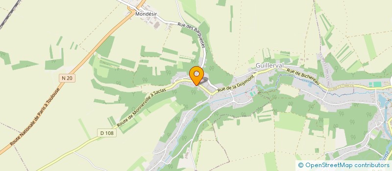 localisation de l'entreprise NEW GENERATION SOFTWARE  GUILLERVAL