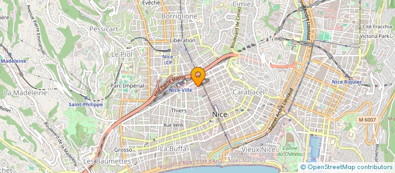 localisation de l'entreprise NEW GOURMET CONCEPT à NICE