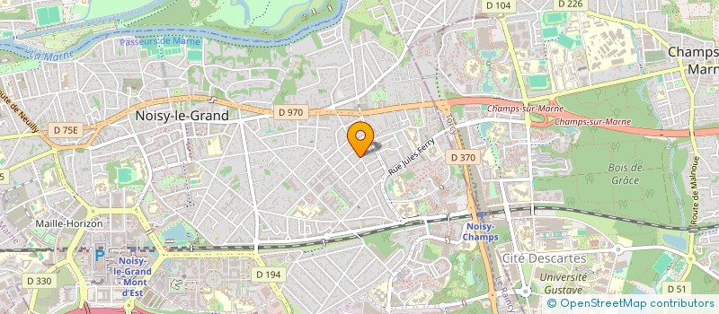 localisation de l'entreprise NEW GRIFF  NOISY-LE-GRAND