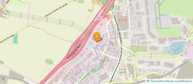 localisation de l'entreprise NEW GUYS  ROISSY-EN-FRANCE