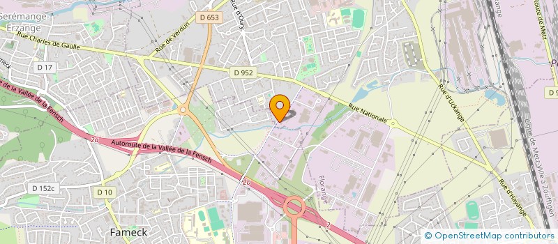 localisation de l'entreprise NEW HABITAT  FLORANGE