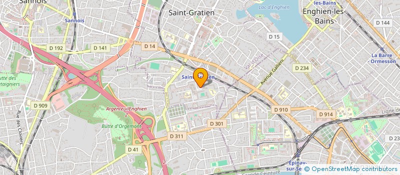 localisation de l'entreprise NEW HAIR  SAINT-GRATIEN