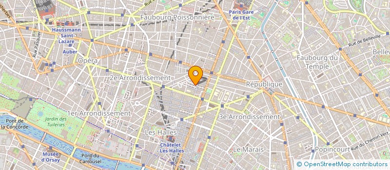 localisation de l'entreprise NEW HAPPY  PARIS