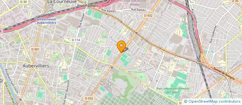 localisation de l'entreprise NEW HARES à AUBERVILLIERS