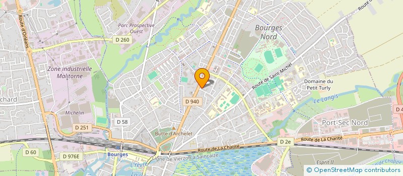 localisation de l'entreprise NEW HOME  BOURGES