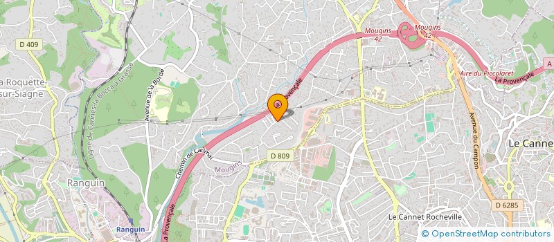 localisation de l'entreprise NEW HOME à MOUGINS