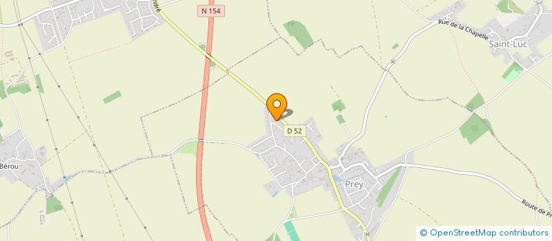 localisation de l'entreprise NEW HOME  PREY