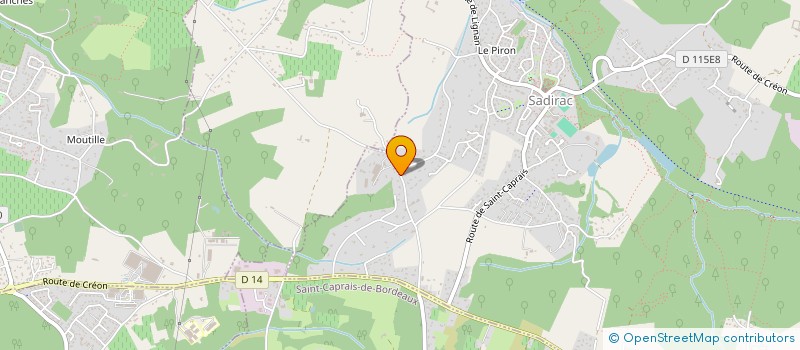 localisation de l'entreprise NEW HOME  BARON