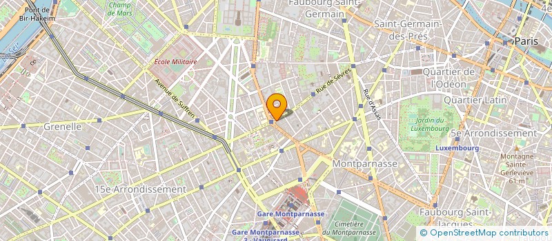 localisation de l'entreprise NEW HOPE à PARIS
