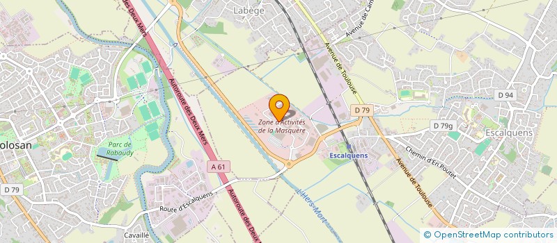 localisation de l'entreprise NEW HOPE CONSEIL  ESCALQUENS