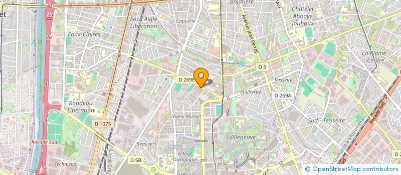 localisation de l'entreprise NEW HORIZON  GRENOBLE