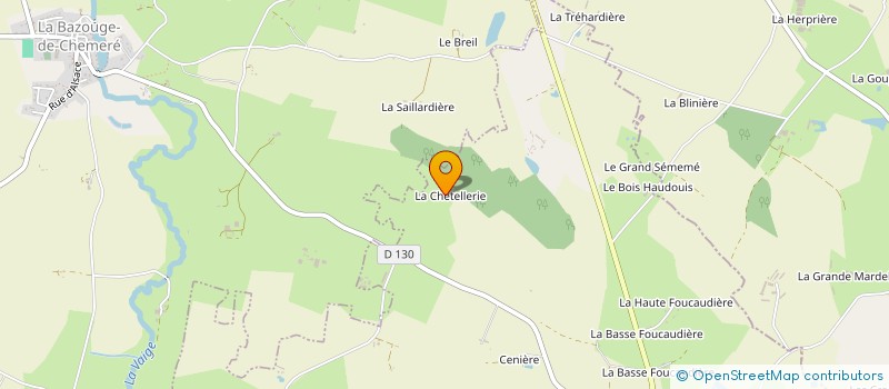 localisation de l'entreprise NEW HORIZONS PROJECT  CHEMERE-LE-ROI