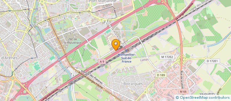 localisation de l'entreprise NEW-HY à MONTPELLIER
