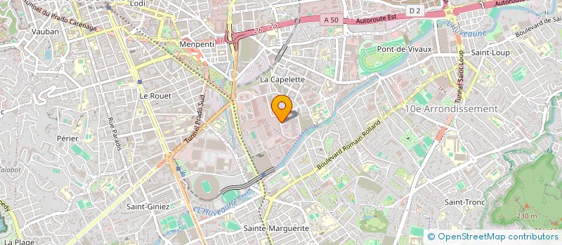 localisation de l'entreprise NEW IMAGE  MARSEILLE