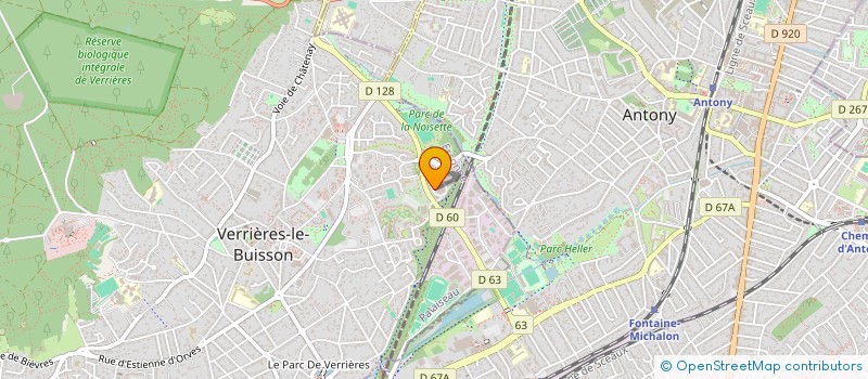 localisation de l'entreprise NEW IMAGING TECHNOLOGIES  VERRIERES-LE-BUISSON