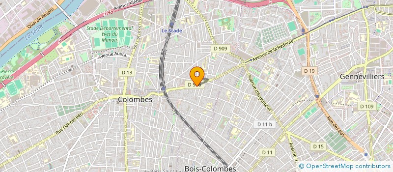 localisation de l'entreprise NEW IMPORT à COLOMBES